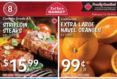 Red Barn Market Flyer February 12 to 18