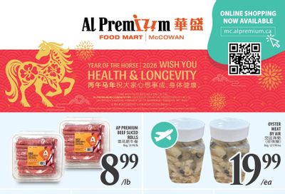 Al Premium Food Mart (McCowan) Flyer February 12 to 18