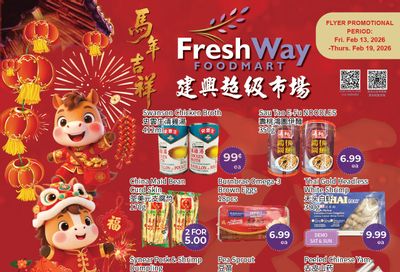 FreshWay Foodmart Flyer February 13 to 19
