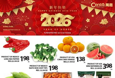 Centra Foods (Barrie) Flyer February 13 to 19