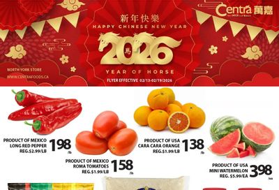 Centra Foods (North York) Flyer February 13 to 19