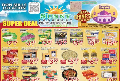 Sunny Foodmart (Don Mills) Flyer February 13 to 19