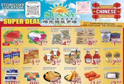 Sunny Foodmart (Etobicoke) Flyer February 13 to 19