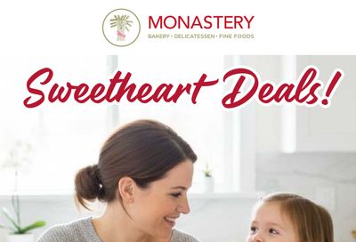 Monastery Bakery Flyer February 12 to 25