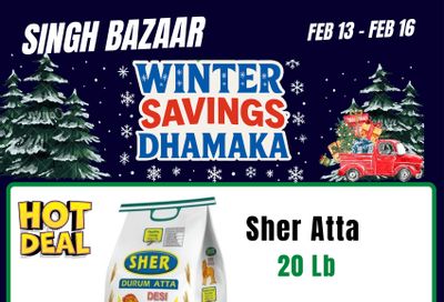 Singh Bazaar Flyer February 13 to 16