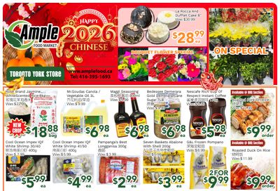 Ample Food Market (North York) Flyer February 13 to 19
