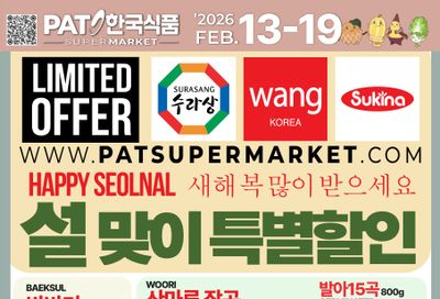 PAT Mart Flyer February 13 to 19