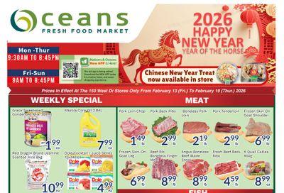 Oceans Fresh Food Market (Brampton) Flyer February 13 to 19