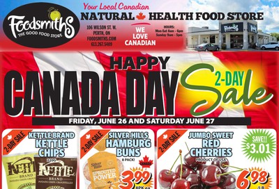 Foodsmiths Flyer June 25 to July 2
