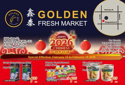 Golden Fresh Market Flyer February 13 to 19