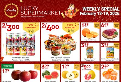 Lucky Supermarket (Winnipeg) Flyer February 13 to 19