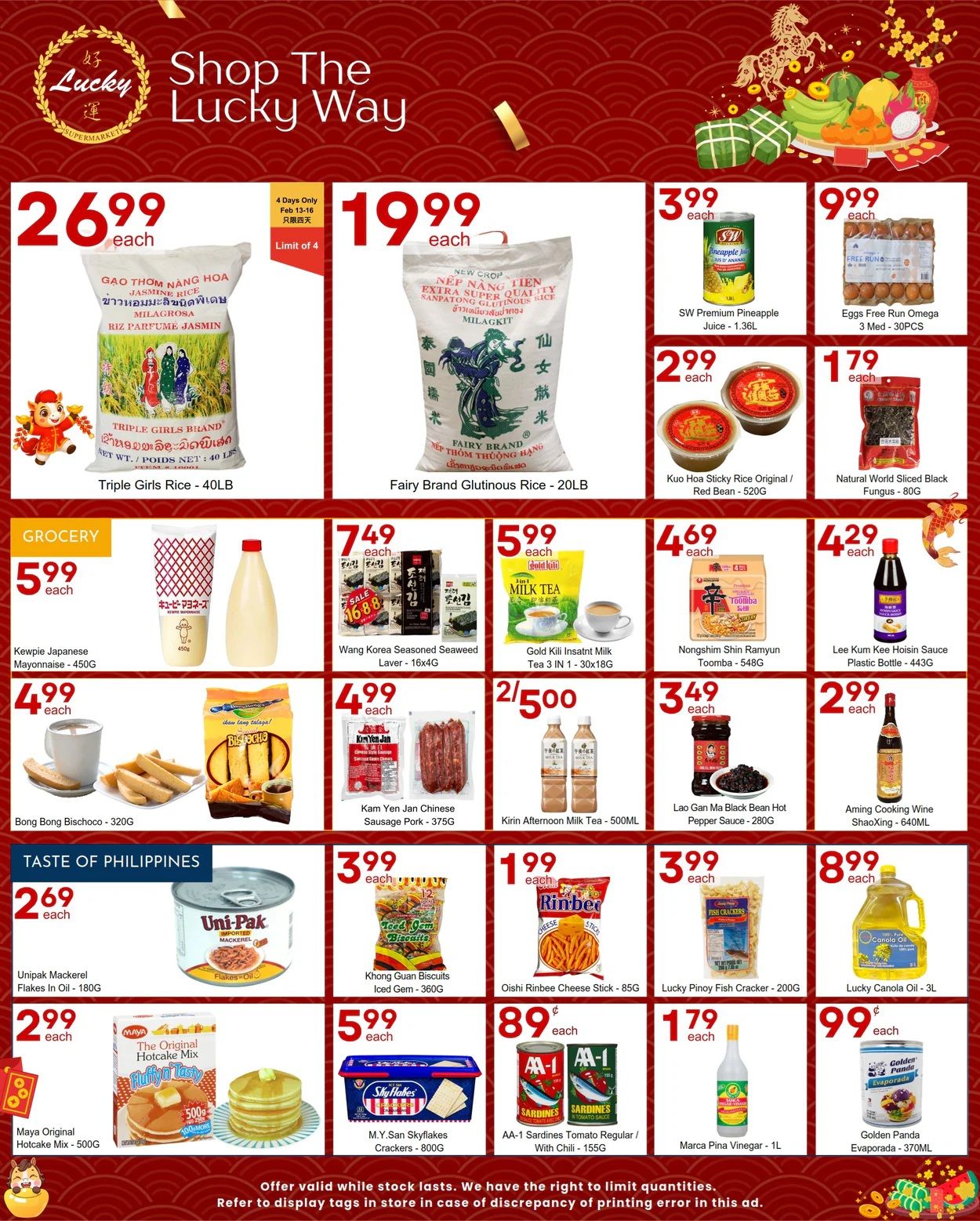 Lucky Supermarket (Winnipeg) Flyer February 13 to 19