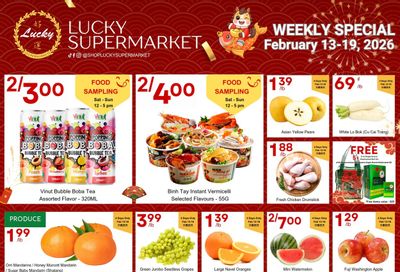 Lucky Supermarket (Surrey) Flyer February 13 to 19
