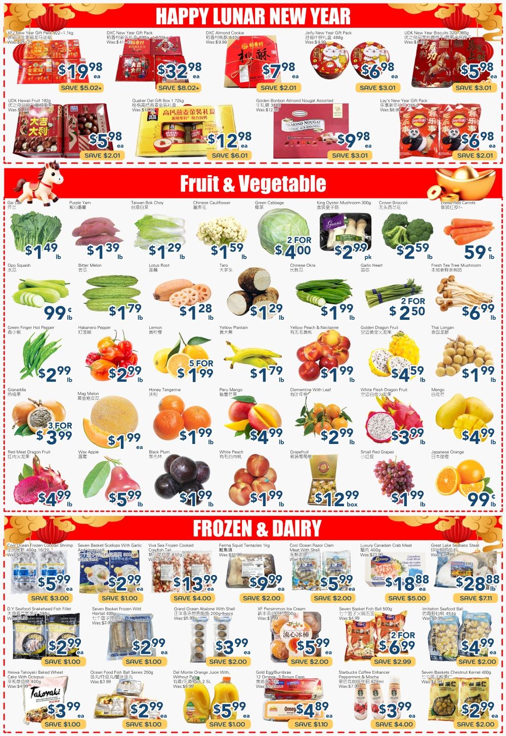 Oceans Fresh Food Market (Mississauga) Flyer February 13 to 19