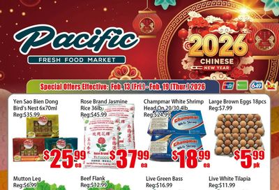 Pacific Fresh Food Market (North York) Flyer February 13 to 19