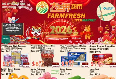Farm Fresh Supermarket Flyer February 13 to 19