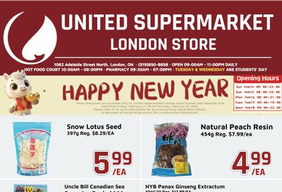 United Supermarket (London) Flyer February 13 to 19