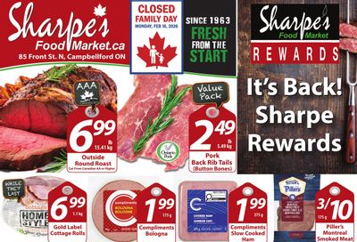 Sharpe's Food Market Flyer February 12 to 18