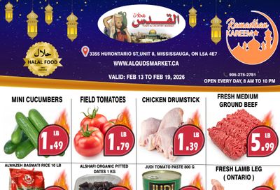Al-Quds Supermarket Flyer February 13 to 19