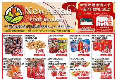 New Asian Food Market Flyer February 13 to 19