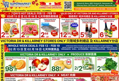 88 Supermarket Flyer February 13 to 19