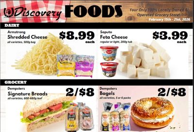 Discovery Foods Flyer February 15 to 21