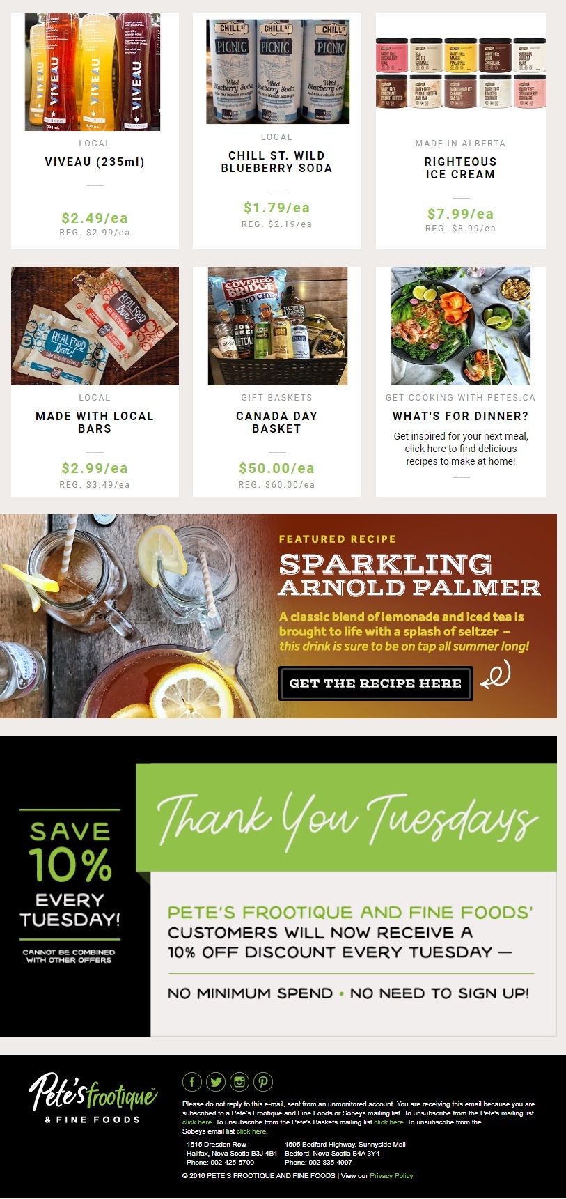 Pete's Fine Foods Flyer June 25 to July 1