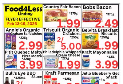 Food 4 Less (Lindsay) Flyer February 13 to 19
