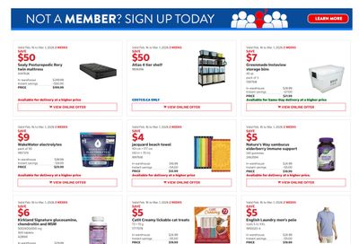 Costco (West, ON, Atlantic Canada) Warehouse Offers February 16 to March 1