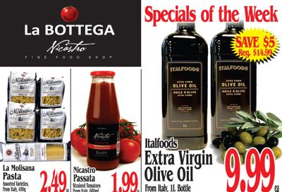 La Bottega Nicastro Fine Foods Flyer February 16 to March 1