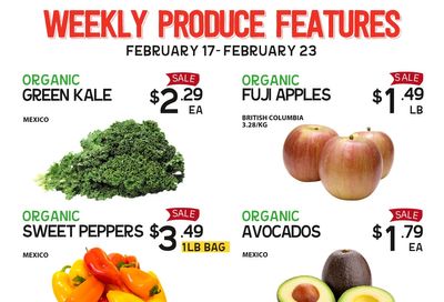 Pomme Natural Market Weekly Produce Flyer February 17 to 23