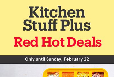Kitchen Stuff Plus Red Hot Deals Flyer February 17 to 22