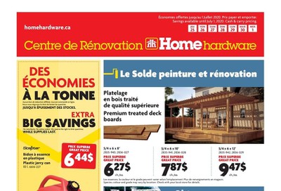 Home Hardware Building Centre (QC) Flyer June 25 to July 1