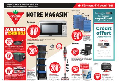 Canadian Tire (QC) Flyer February 19 to 25