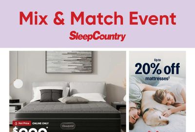 Sleep Country Flyer February 18 to March 2