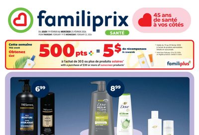 Familiprix Sante Flyer February 19 to 25