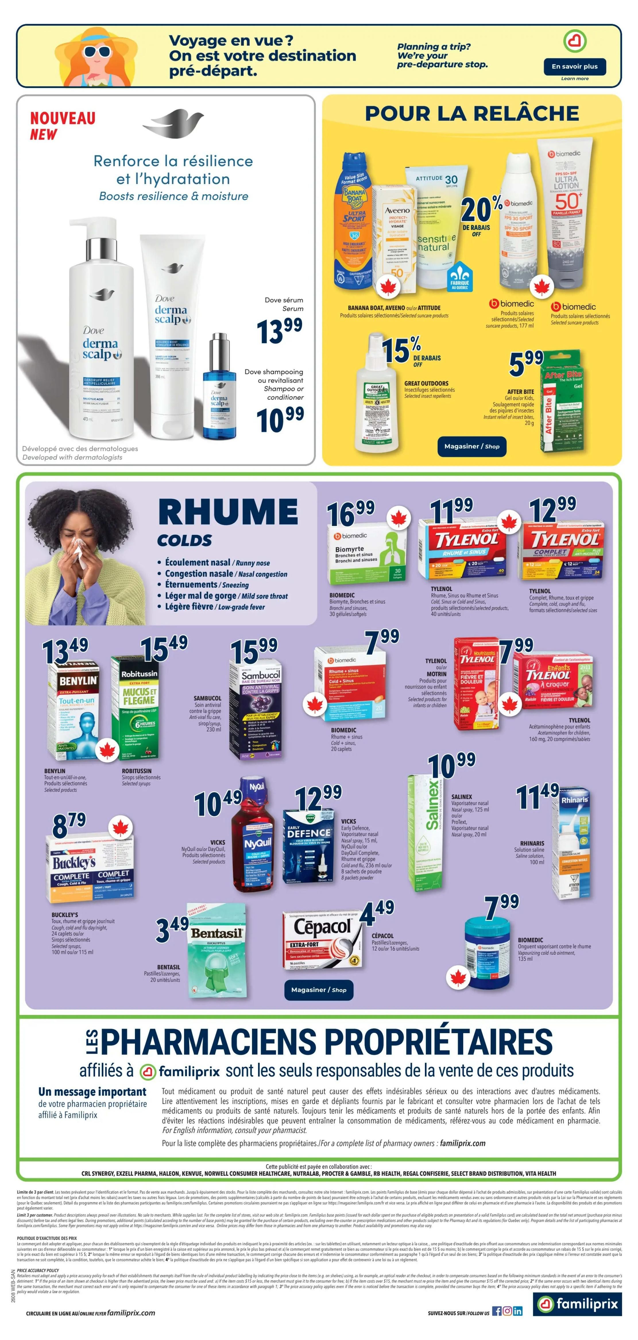 Familiprix Sante Flyer February 19 to 25