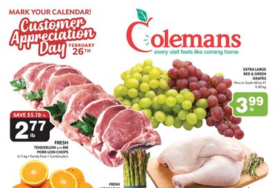 Coleman's Flyer February 19 to 25
