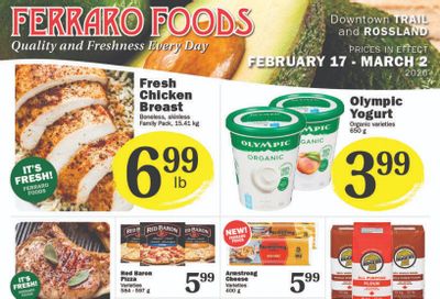 Ferraro Foods Bi-Weekly Flyer February 17 to March 2