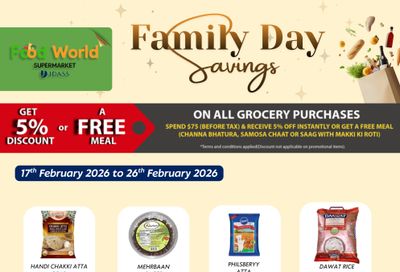 Food World Supermarket Flyer February 17 to 26