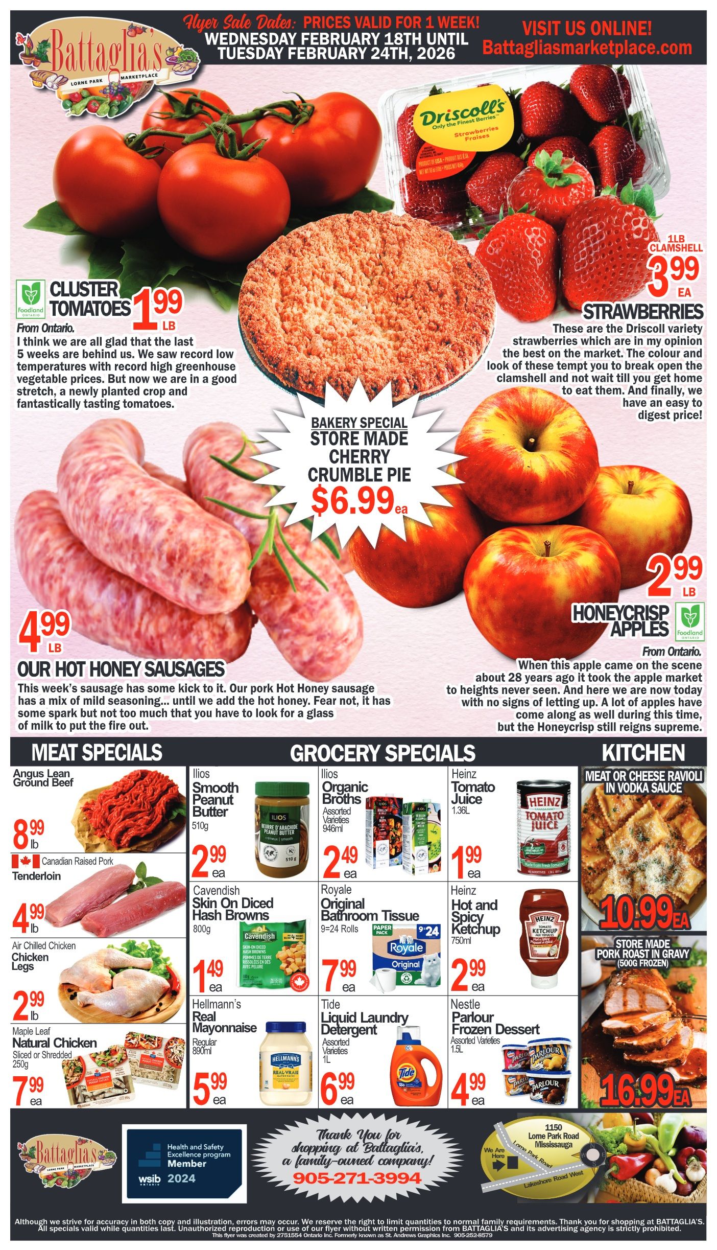 Battaglia's Marketplace Flyer February 18 to 24