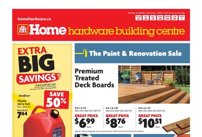 Home Hardware Building Centre (Atlantic) Flyer June 25 to July 1