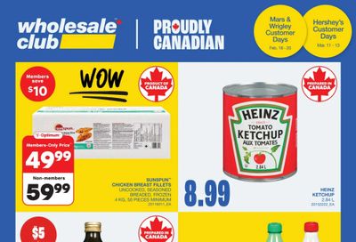 Wholesale Club (Atlantic) Flyer February 19 to March 11