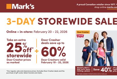 Mark's Flyer February 19 to 25