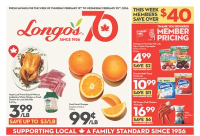 Longo's Flyer February 19 to 25