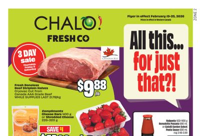 Chalo! FreshCo (West) Flyer February 19 to 25
