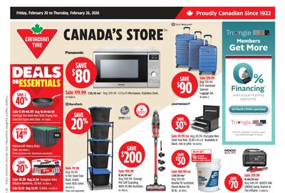 Canadian Tire (ON) Flyer February 20 to 26