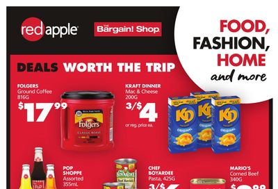 The Bargain Shop & Red Apple Stores Flyer February 19 to 25