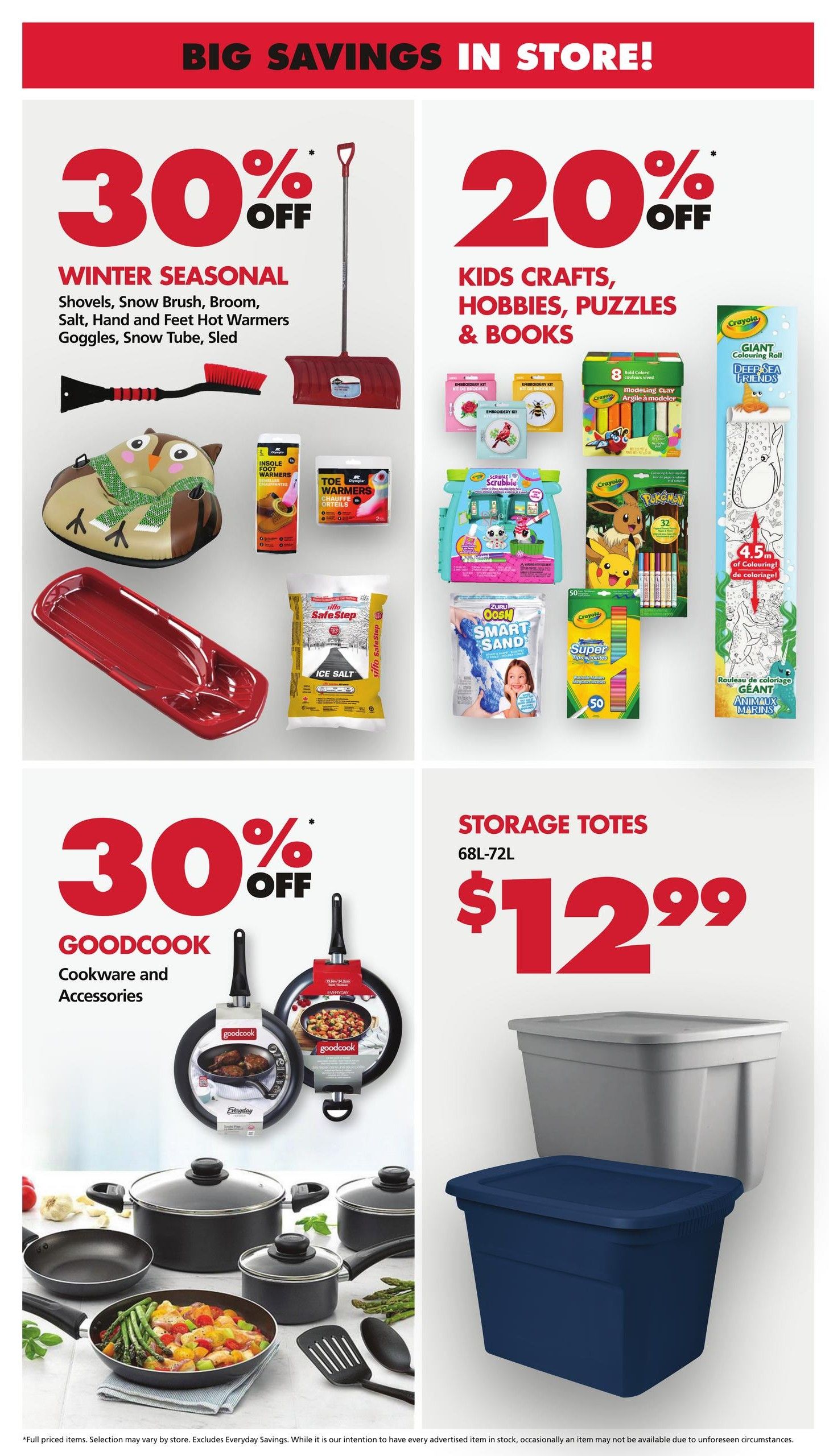 The Bargain Shop & Red Apple Stores Flyer February 19 to 25