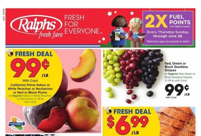 Ralphs Fresh Fare Weekly Ad & Flyer June 24 to 30
